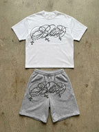 "Blessed" short set