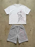 "Gone wild" short set