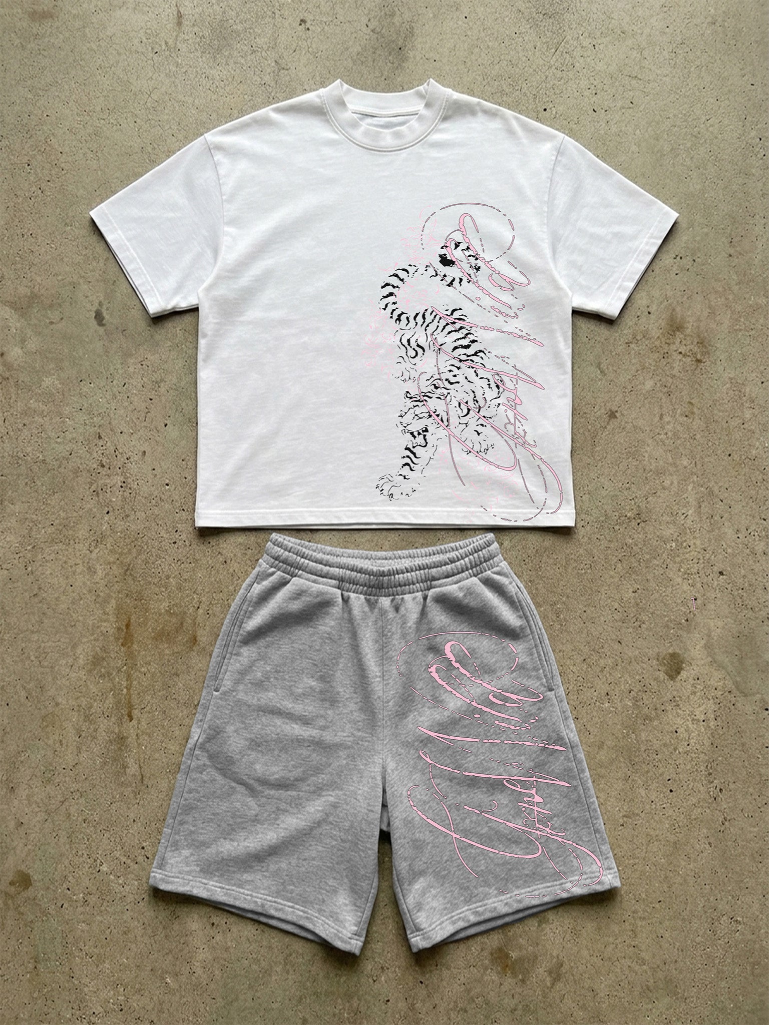 "Gone wild" short set
