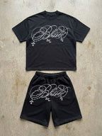 "Blessed" short set
