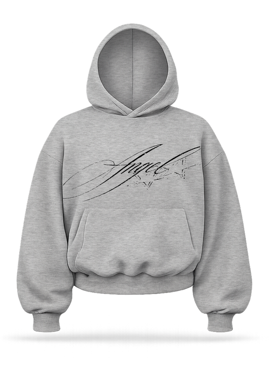 "Angel" boxy hoodie