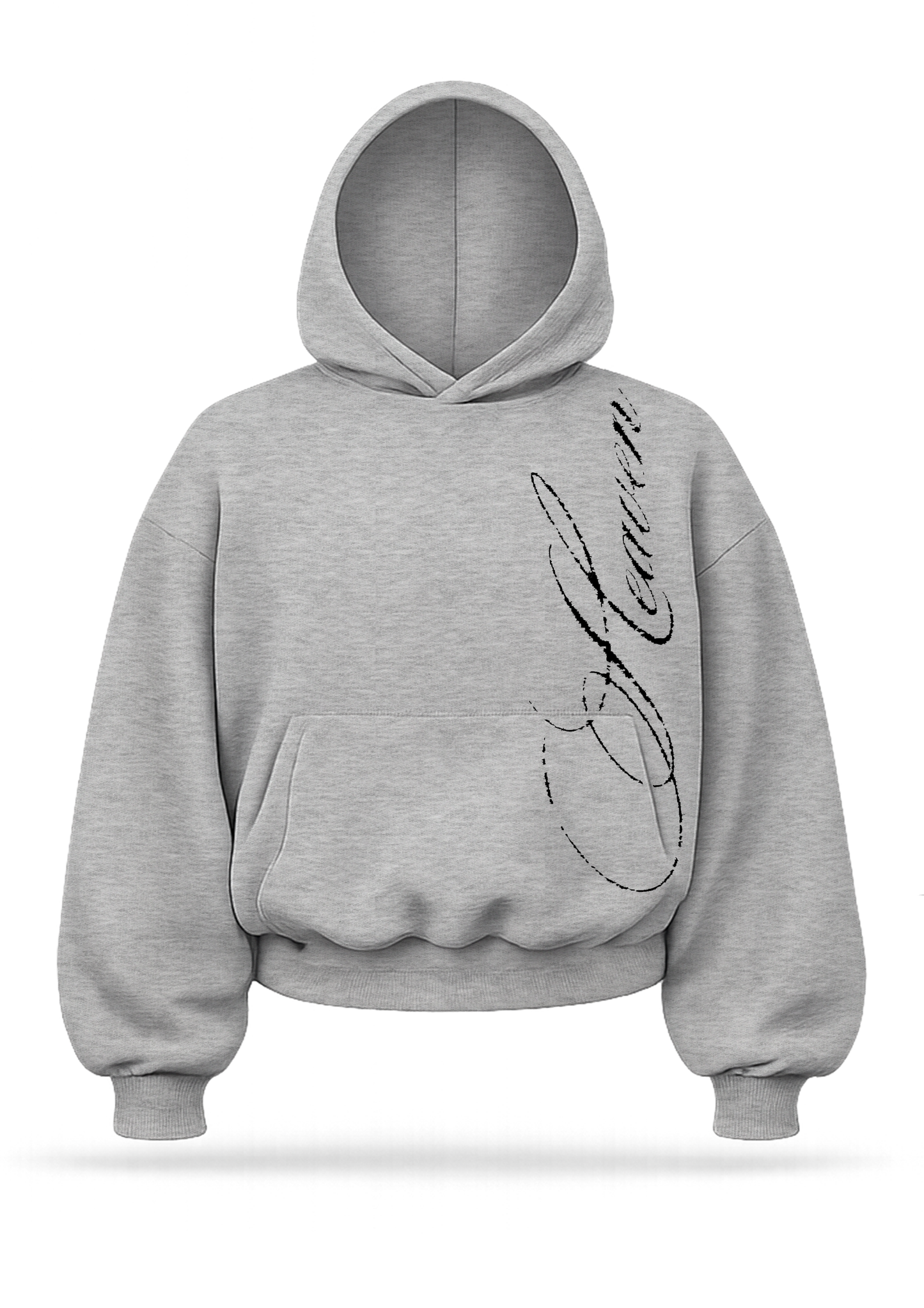 "Heaven" boxy hoodie