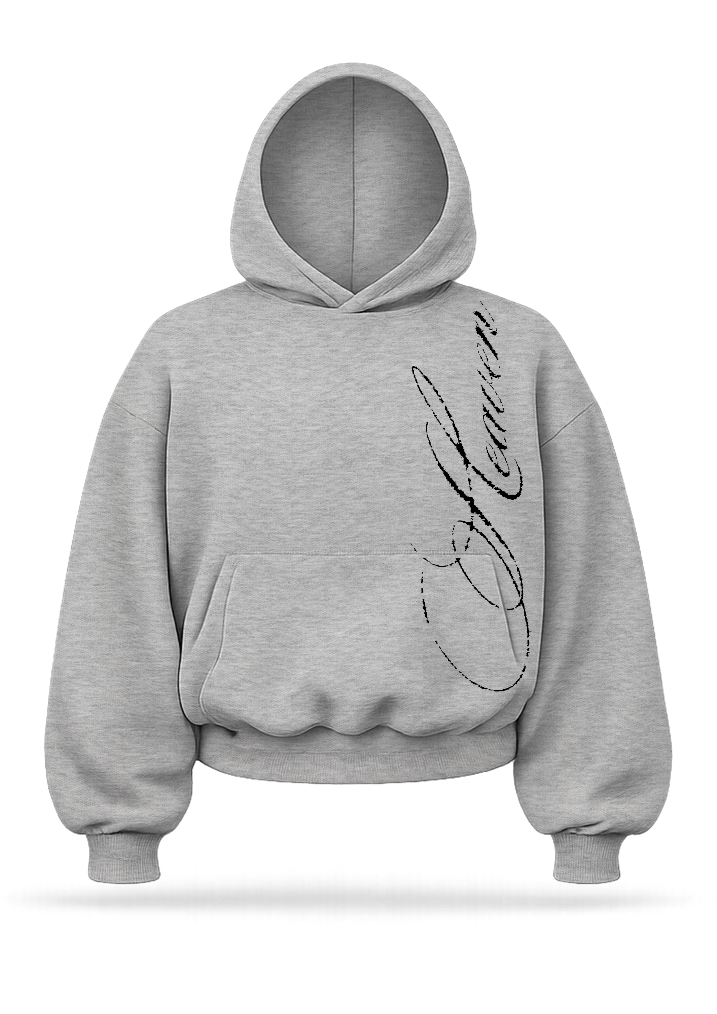 "Heaven" boxy hoodie