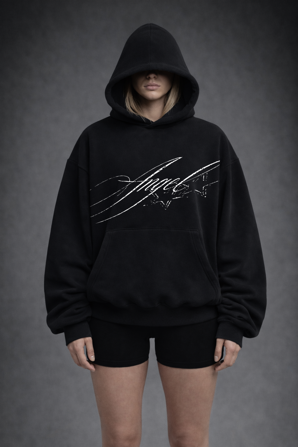 "Angel" boxy hoodie