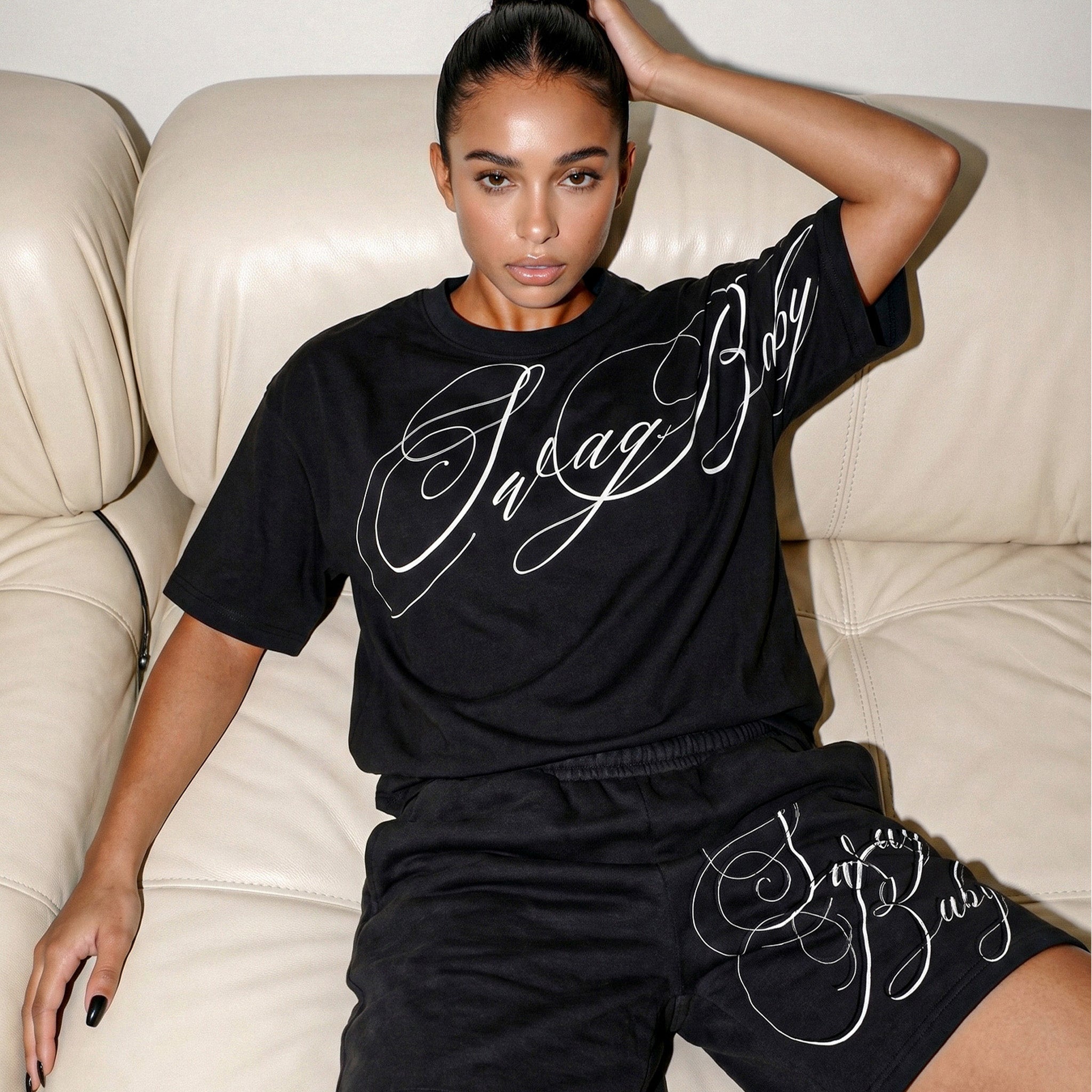 "Swag Baby" short set