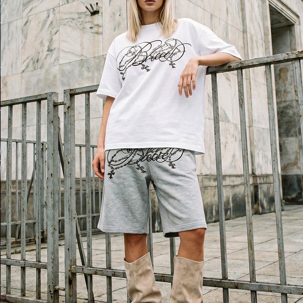 "Blessed" short set
