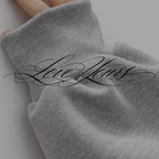 "Love Yours" boxy hoodie