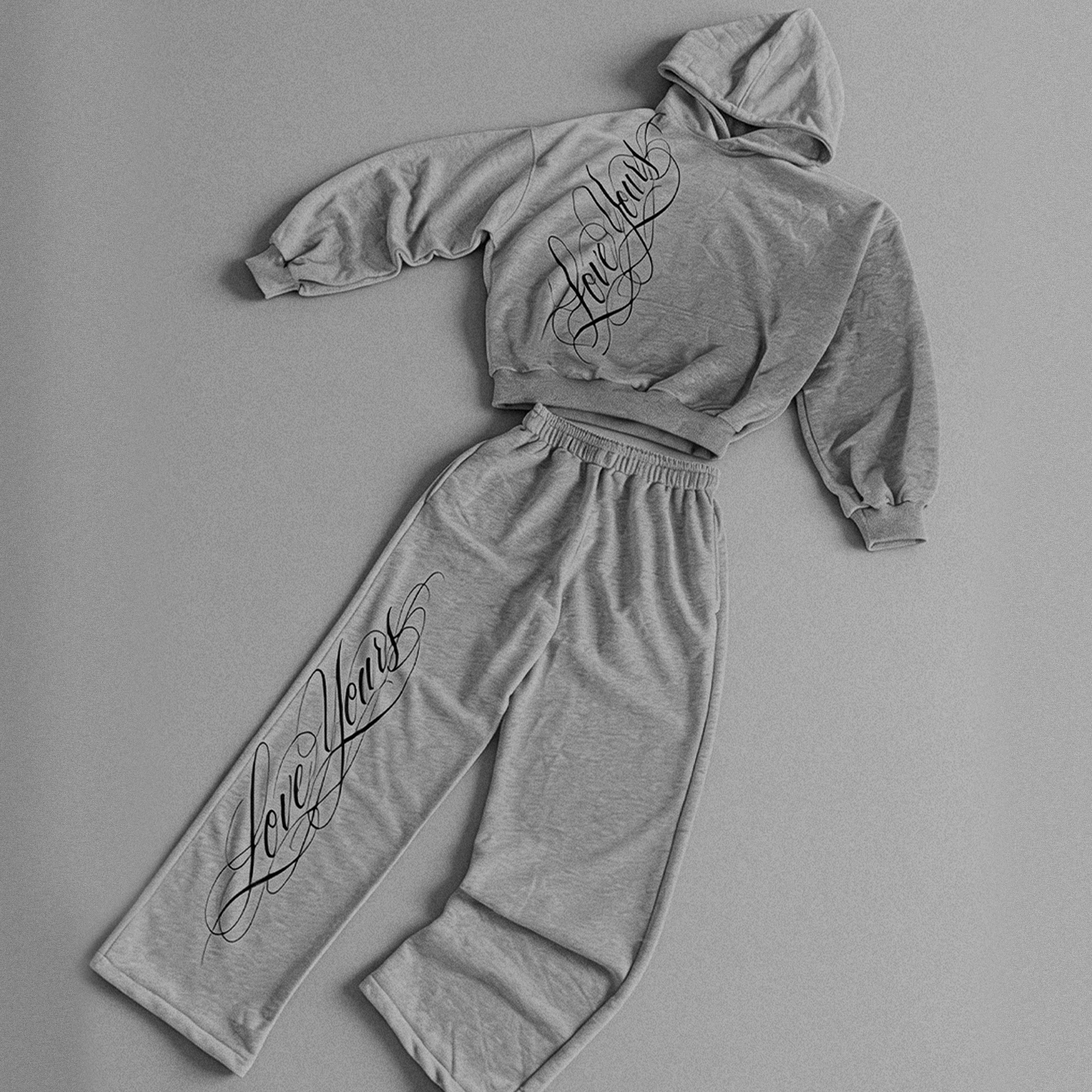 "Love Yours" boxy hoodie