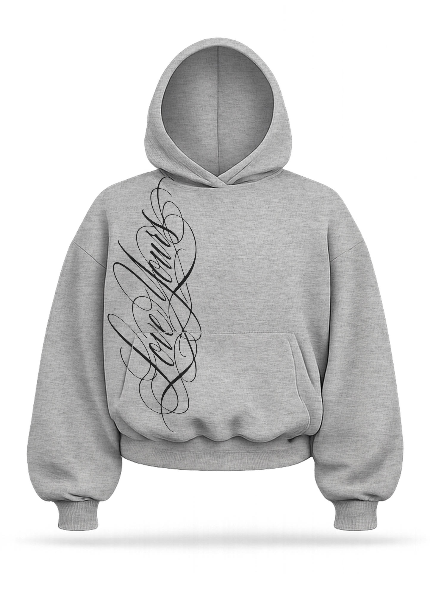 "Love Yours" boxy hoodie