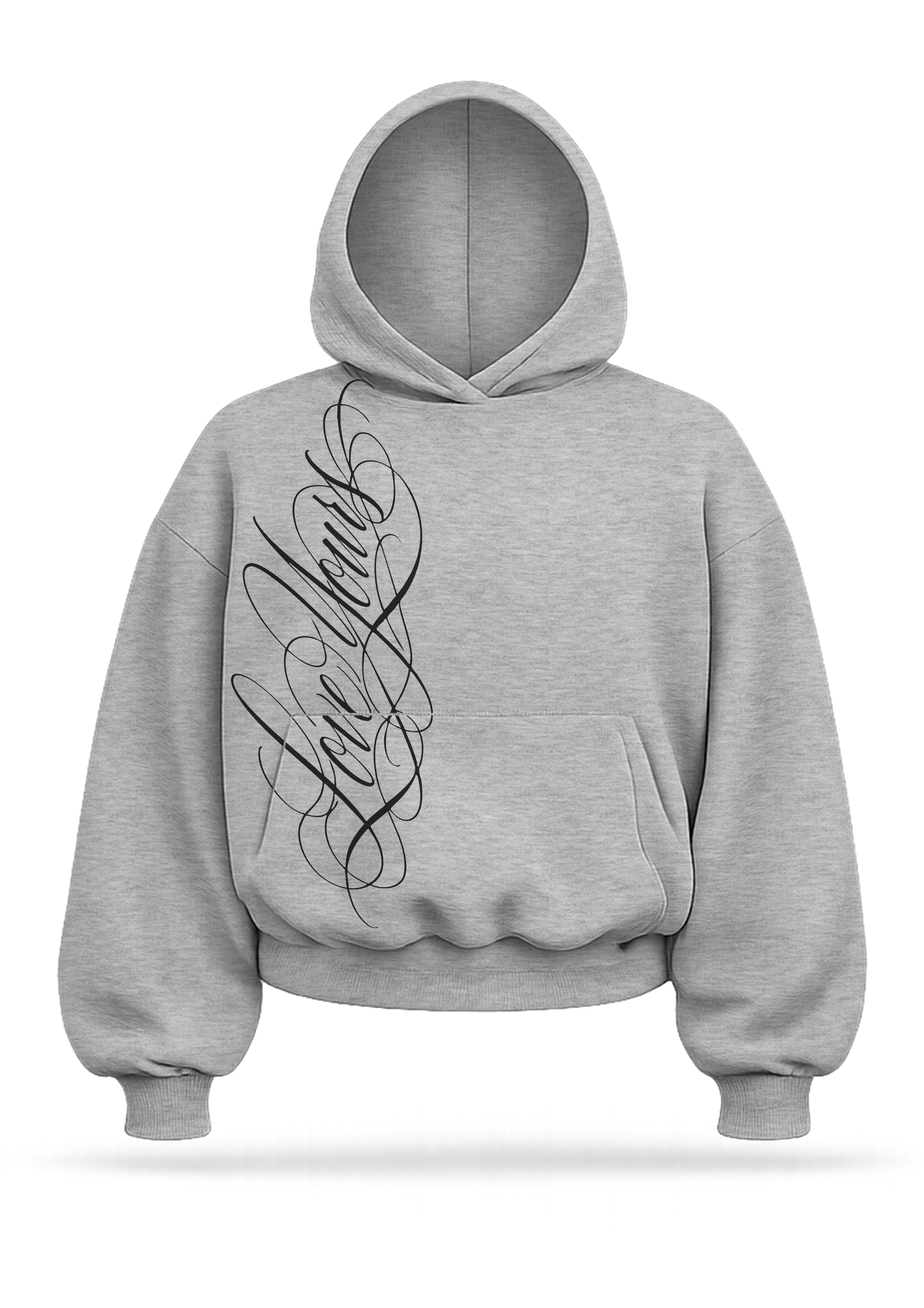 "Love Yours" boxy hoodie