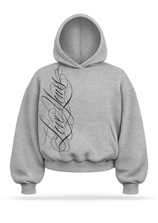 "Love Yours" boxy hoodie
