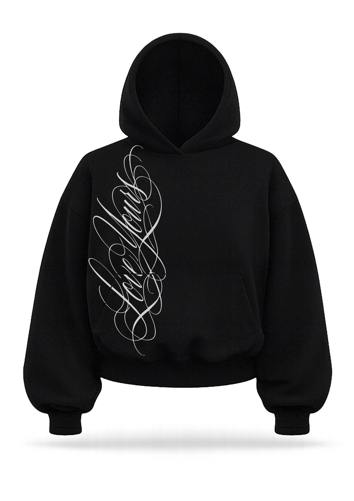 "Love Yours" boxy hoodie