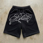 "Blessed" jortsy dresowe