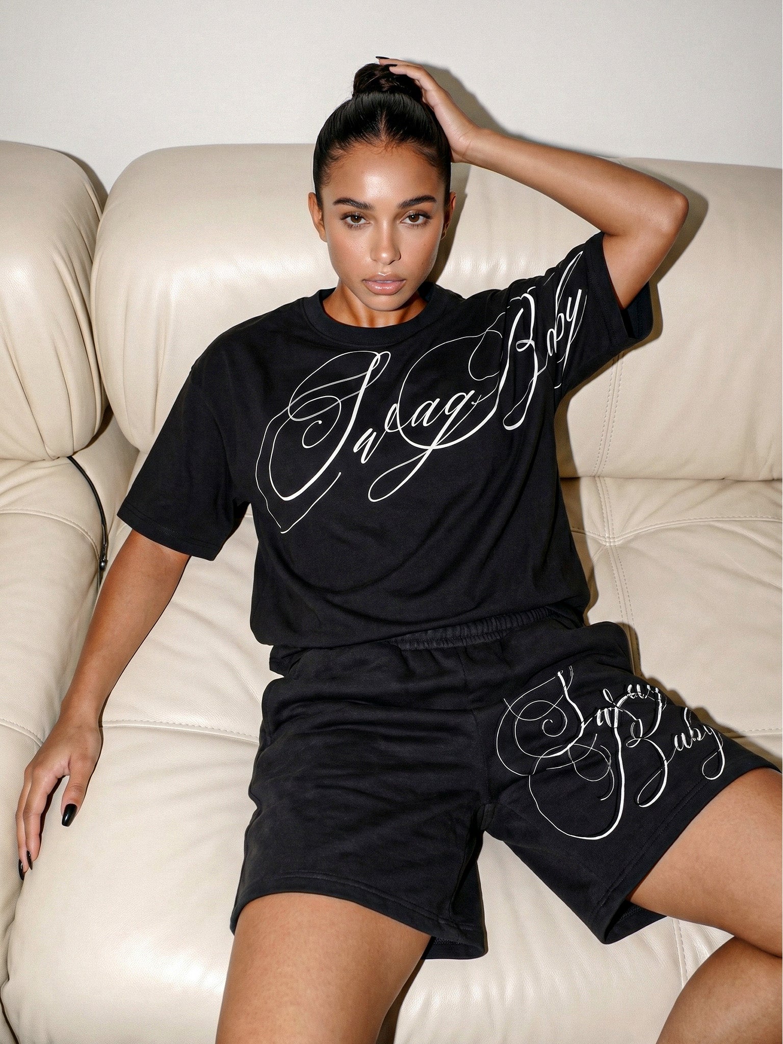 "Swag Baby" short set