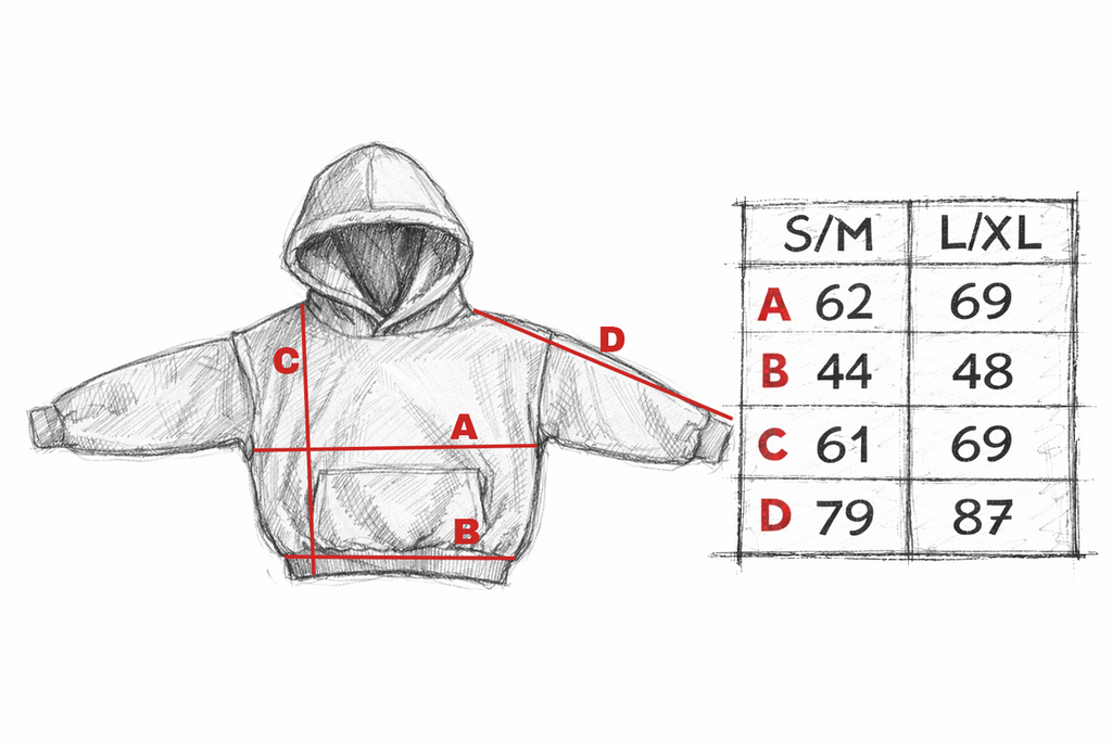 "Love Yours" boxy hoodie