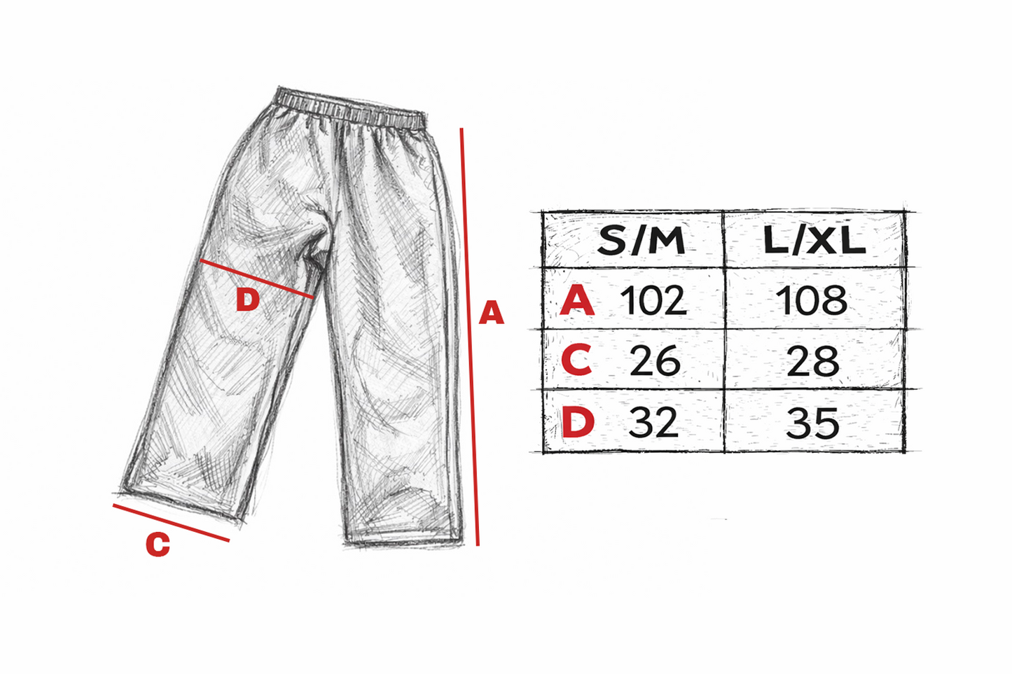 “Chain” baggy dresy